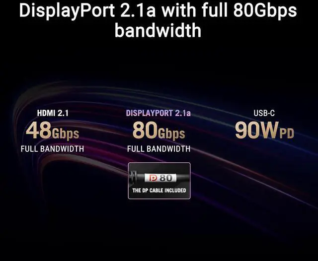 Alt view image 9 of 16 - ASUS 27" (26.5" Viewable) 240 Hz OLED UHD Gaming Monitor FreeSync Premium Pro & G-Sync Compatible DCI-P3 99%, sRGB 145% ROG Swift OLED PG27UCDM
