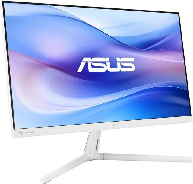 Alt view image 3 of 10 - ASUS VU249HFI-W Eye Care Monitor – 24" (23.8 inch viewable) Full HD (1920 x 1080), IPS, 100Hz, SmoothMotion, Adaptive Sync, Nano-ion, Eye Care Plus technology, Blue Light Filter, Flicker Free