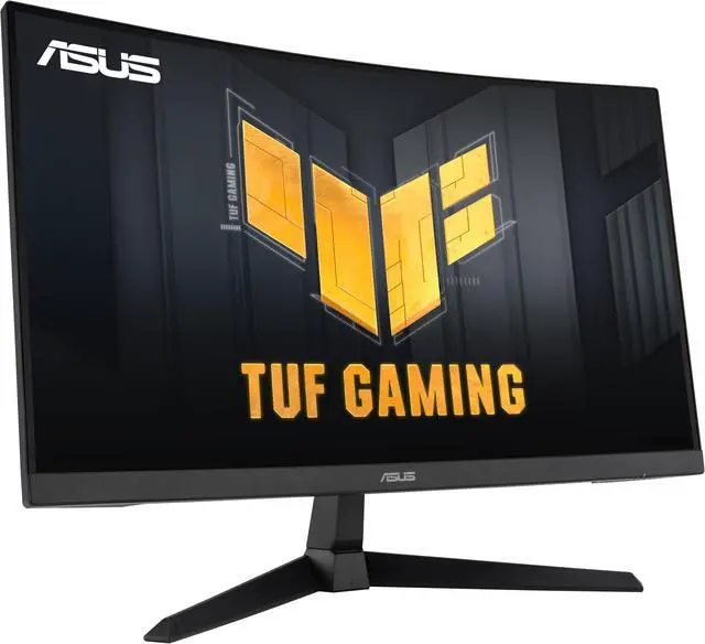 Alt view image 5 of 9 - ASUS TUF Gaming 27" 1440P Curved HDR Gaming Monitor (VG27WQ3B) - QHD (2560 x 1440), 180Hz, 0.5ms, 1500R, Extreme Low Motion Blur, FreeSync, 90% DCI-P3, Shadow Boost, DisplayWidget