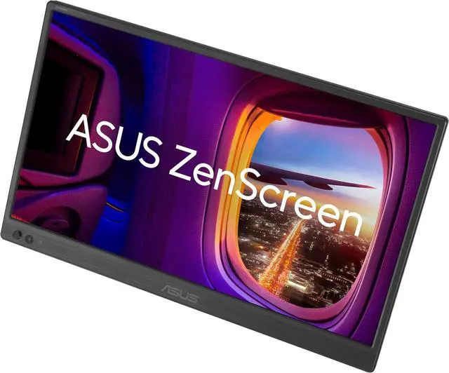 Alt view image 6 of 15 - ASUS ZenScreen 16" Portable USB Monitor (MB169CK) - Full HD, IPS, Dual USB-C, Eye Care, Flicker Free, Blue Light Filter, Anti-glare Surface, 360° Kickstand