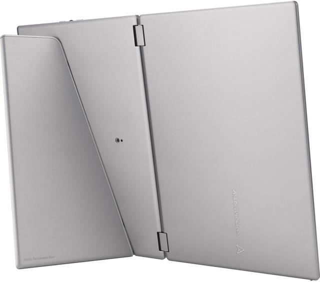 Alt view image 7 of 8 - ASUS ZenScreen Duo OLED 360° Foldable Portable Monitor (MQ149CD) - Dual 14-inch, 16:10, 1920x1200, DisplayHDR400 True Black, 100% DCI-P3, Delta<2, Dual USB-C, Mini-HDMI, Kickstand