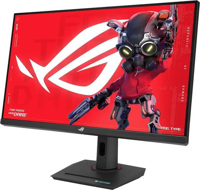 Alt view image 4 of 16 - ASUS ROG Strix 32" 4K HDR Gaming Monitor (XG32UCG) - 3840x2160, Dual mode (4K 160Hz/FHD 320Hz), 0.3ms, Fast IPS, Extreme Low Motion Blur Sync, USB-C, G-SYNC Compatible, Tripod socket