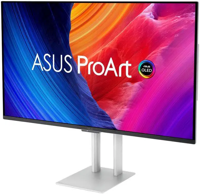 Alt view image 6 of 20 - ASUS ProArt Display 32” 3840 x 2160(4K) HDR QD-OLED Professional Monitor (PA32UCDM) - UHD, Ultra-slim, 240Hz, 0.1ms, Auto Calibration, Dolby Vision, 99% DCI-P3,Delta<1, Dual Thunderbolt 4, Calman Ready