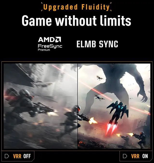 Alt view image 8 of 13 - ASUS TUF Gaming 27” 1440P Monitor (VG27AQL5A) – QHD (2560 x 1440), 210Hz, 1ms, Fast IPS, Extreme Low Motion Blur Sync, Speakers, DisplayWidget Center, Gaming AI, Height Adjustment, 3 yr warranty