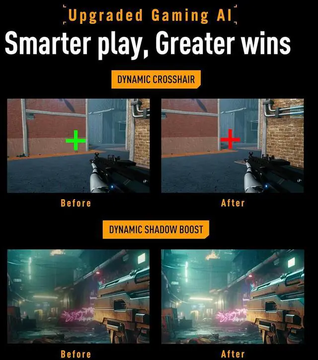 Alt view image 9 of 13 - ASUS TUF Gaming 27” 1440P Monitor (VG27AQL5A) – QHD (2560 x 1440), 210Hz, 1ms, Fast IPS, Extreme Low Motion Blur Sync, Speakers, DisplayWidget Center, Gaming AI, Height Adjustment, 3 yr warranty