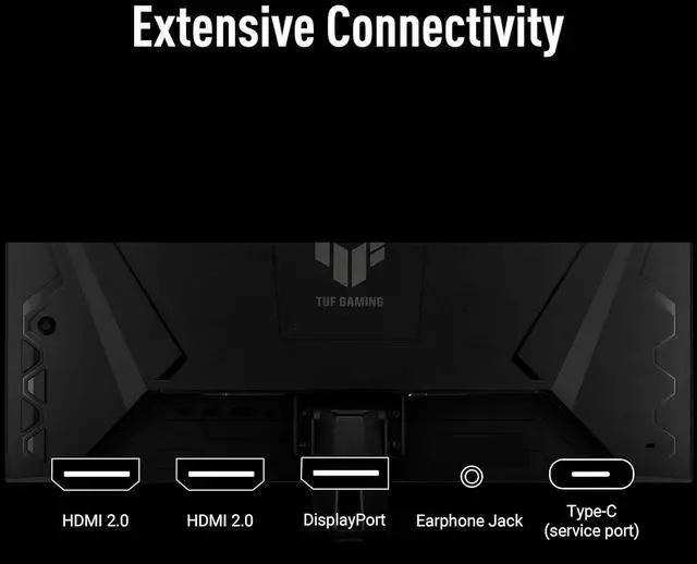 Alt view image 11 of 13 - ASUS TUF Gaming 27” 1440P Monitor (VG27AQL5A) – QHD (2560 x 1440), 210Hz, 1ms, Fast IPS, Extreme Low Motion Blur Sync, Speakers, DisplayWidget Center, Gaming AI, Height Adjustment, 3 yr warranty