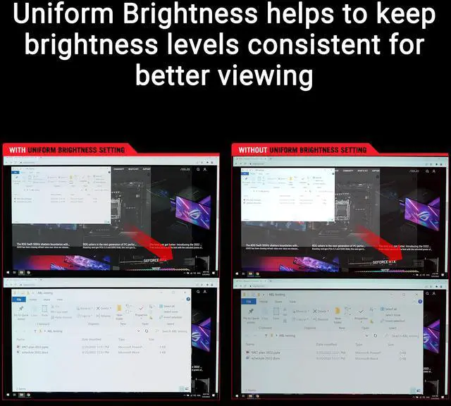 Alt view image 11 of 19 - ASUS ROG Strix OLED XG27AQDMGZ gaming monitor 27" 1440p glossy WOLED panel, 240 Hz, 0.03 ms, custom heatsink, OLED Anti-flicker, ASUS OLED Care,99% DCI-P3, and DisplayWidget Center