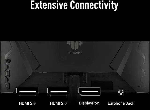 Alt view image 10 of 13 - ASUS TUF Gaming Series 5 - VG249QM5A Gaming Monitor– 23.8" FHD(1920 x 1080) Fast-IPS, 240Hz, 0.3ms, G-SYNC® compatible, AMD FreeSync™ Premium, ELMB SYNC, 99% sRGB, DisplayWidget Center, Gaming AI,