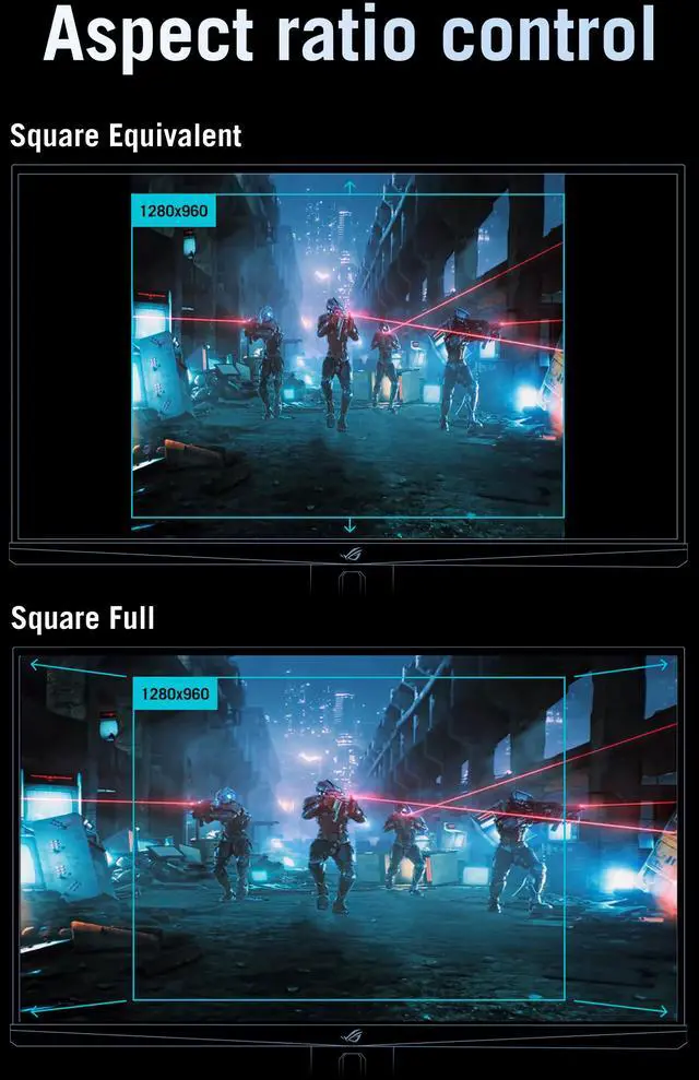 Alt view image 5 of 20 - ASUS ROG Strix XG248QSG Ace Esports Gaming Monitor — 24.1" FHD (1920 x 1080) Super TN panel, 610Hz refresh rate (overclocked), 0.1ms response time (min.), ELMB 2, VRR, DisplayHDR™ 400, HDMI 2.1