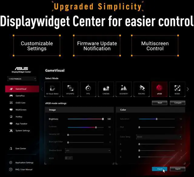 Alt view image 10 of 15 - ASUS TUF Gaming Series 5 - VG259QMRL5A Gaming Monitor – 24.5-inch Full HD Fast-IPS panel, 310Hz(OC), 0.3ms, G-SYNC® compatible AMD FreeSync™ Premium, ELMB SYNC, VESA DisplayHDR™ 400, 99% sRGB