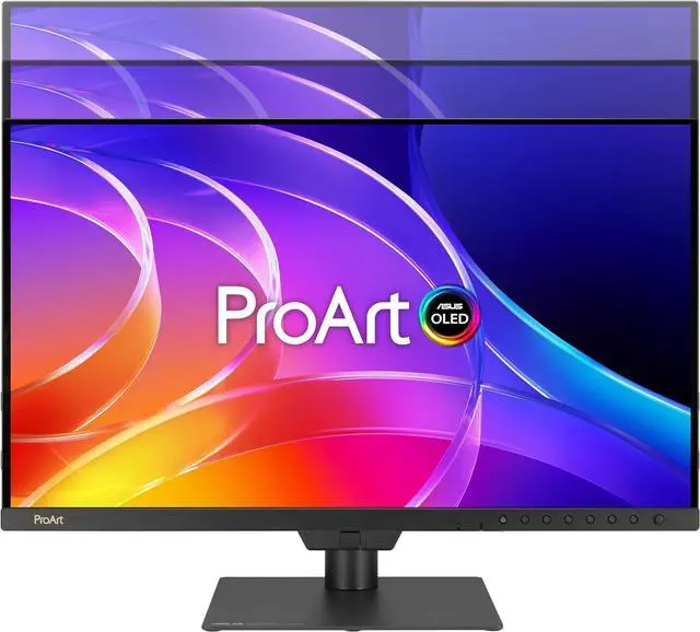 Alt view image 4 of 13 - ASUS ProArt Display OLED 27" Professional Monitor (PA27USD) - 26.5" 4K UHD QD OLED, 99% DCI P3, Delta E<1, 240Hz, Self Calibration, HDR 10/HLG/Dolby Vision, 12G SDI, Thunderbolt 4