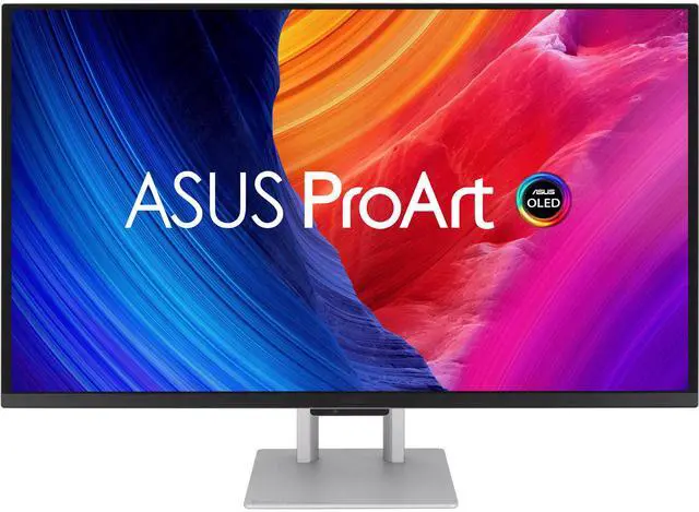 Alt view image 7 of 9 - ASUS ProArt 27 inch UHD 4K 240Hz OLED Professional Computer Monitor Auto Calibration, ?E<1, Calman Ready 1000NIts True Black Thunderbolt 4, USB-C with Height Adjustable, Pivot & Tilt Stand PA27UCDMR