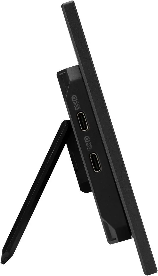 Alt view image 10 of 12 - ASUS ROG Strix 12" 24:9 USB-C Touchscreen Gaming Monitor (XG129C) - 1920x720, IPS, 10-point touch, 125% sRGB, 90% DCI P3, 75Hz, Portable Monitor, HDMI 1.2, Ergonomic kickstand, tripod socket