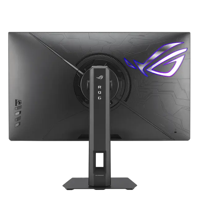 Alt view image 8 of 17 - ASUS ROG 27 Inch 5K HDR Fast IPS Gaming Monitor (XG27JCEG) - Dual mode 5K 80Hz or QHD 320Hz, Extreme Low Motion Blur Sync, USB-C (15W PD), G-SYNC Compatible, Tripod Socket, Aura Sync