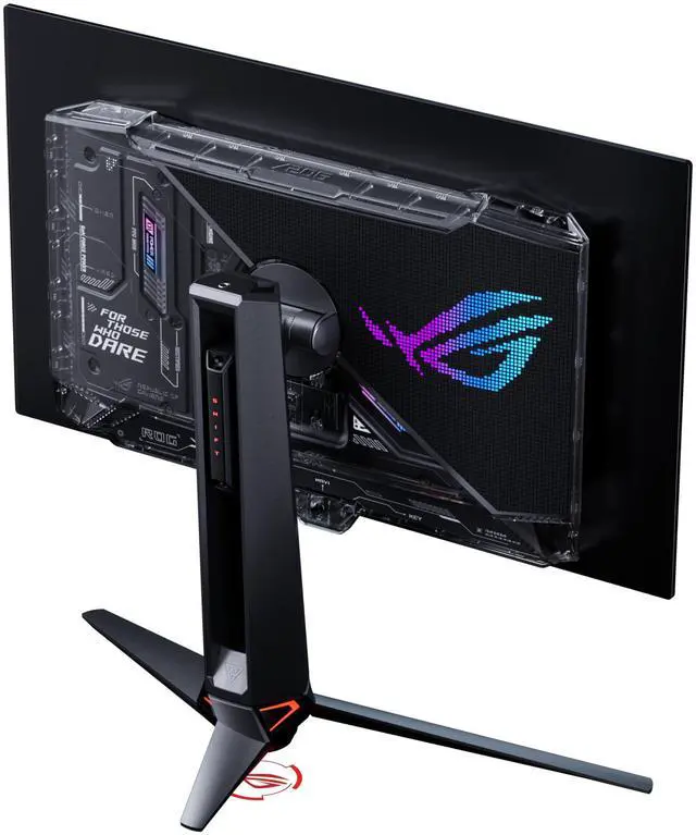 Alt view image 11 of 14 - ASUS ROG 27 Inch 4K 240Hz Tandem RGB OLED Gaming Monitor (PG27UCWM) - Dual Mode HD 480Hz, TrueBlack Glossy, Neo Proximity Sensor, 0.03ms, GaNFET technology, G-SYNC Compatible, DP2.1 for PS5 and Xbox
