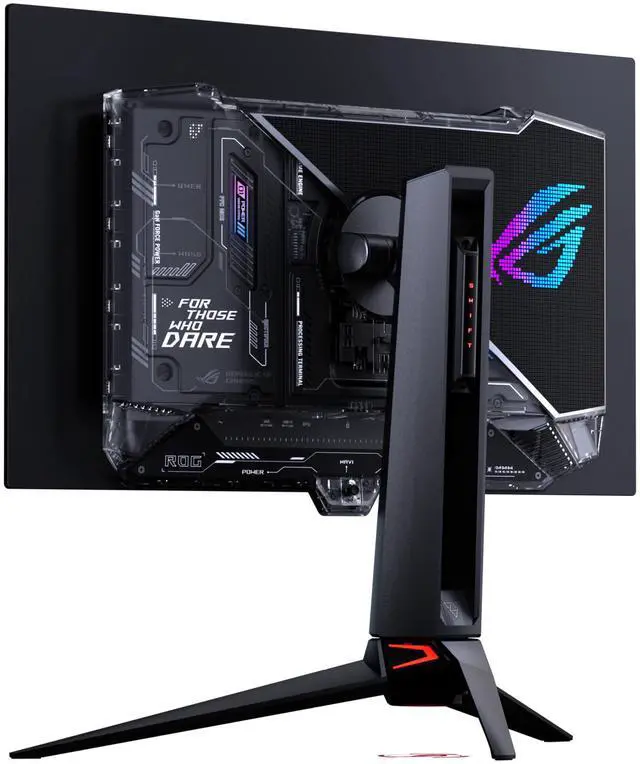 Alt view image 12 of 14 - ASUS ROG 27 Inch 4K 240Hz Tandem RGB OLED Gaming Monitor (PG27UCWM) - Dual Mode HD 480Hz, TrueBlack Glossy, Neo Proximity Sensor, 0.03ms, GaNFET technology, G-SYNC Compatible, DP2.1 for PS5 and Xbox
