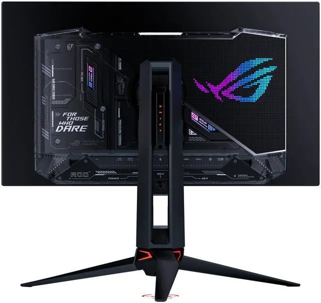 Alt view image 14 of 14 - ASUS ROG 27 Inch 4K 240Hz Tandem RGB OLED Gaming Monitor (PG27UCWM) - Dual Mode HD 480Hz, TrueBlack Glossy, Neo Proximity Sensor, 0.03ms, GaNFET technology, G-SYNC Compatible, DP2.1 for PS5 and Xbox