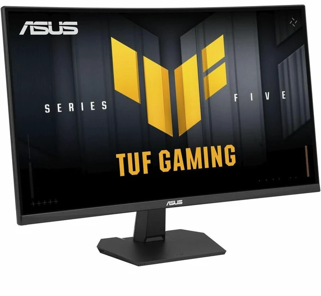 Alt view image 5 of 7 - Asus TUF VG27WQ5F 27" Class WQHD Curved Screen Gaming LED Monitor - 16:9 - 27" Viewable - VA - LED Backlight - 2560 x 1440 - 1073.7 Million Colors - 300 Nit - 0.50 ms - 220 Hz Refresh Rate - VG27WQ5F