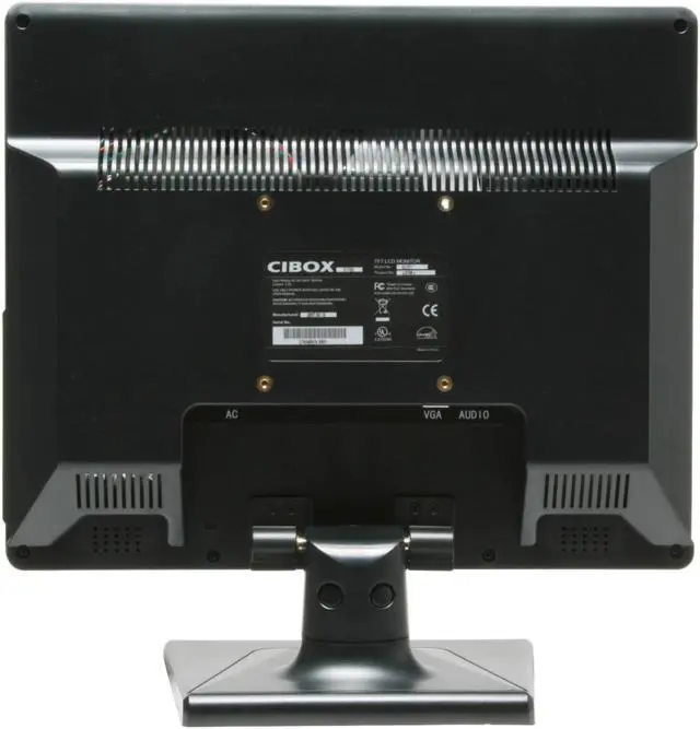 Alt view image 7 of 11 - Cibox 17" SXGA LCD Monitor 8 ms D-Sub C1722