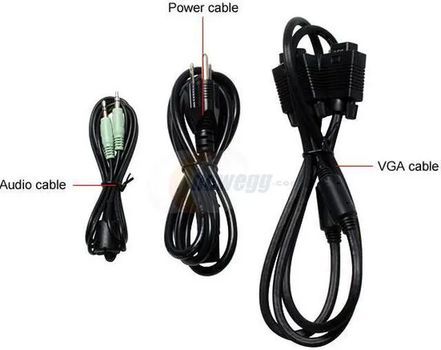 Alt view image 9 of 11 - Cibox 17" SXGA LCD Monitor 8 ms D-Sub C1722