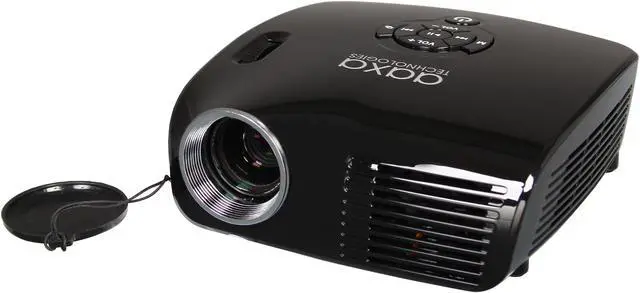 Alt view image 2 of 8 - AAXA M2 HDMI 720p 110 Lumens LCoS Micro Projector W/ Embedded Media Player