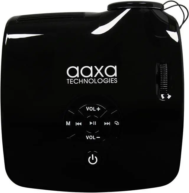 Alt view image 6 of 8 - AAXA M2 HDMI 720p 110 Lumens LCoS Micro Projector W/ Embedded Media Player