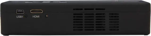 Alt view image 4 of 7 - AAXA P4-X Black DLP Pico / Portable Projector, 854 x 480, 2000:1, 125 ANSI Lumens, HDMI&USB&VGA, Built-in Speaker
