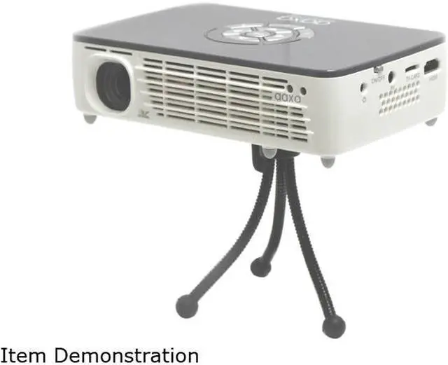 Alt view image 4 of 6 - AAXA P450 Pico/Micro Projector with LED, WXGA 1280x800 HD Resolution, 450 Lumens, Media Player and HDMI, DLP