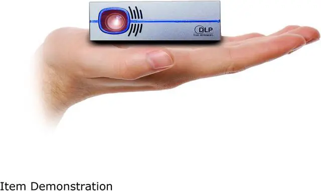 Alt view image 2 of 7 - AAXA P8 Smart Mini Projector - Portable LED DLP Projector with Android 10.0, WiFi, Bluetooth, Wireless Smartphone Mirroring, Streaming Apps