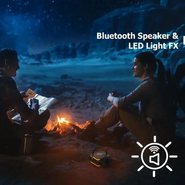 Alt view image 8 of 11 - AAXA P6 Ultimate Smart Mini  Projector, 6 Hour Battery, 1100 LED Lumens, Bluetooth 5.0 Speaker, Wireless Mirroring, 3D Ready, HDMI/USB/TF Inputs (HP-P6U-01)