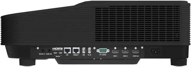 Alt view image 2 of 12 - Ricoh UHL3660 Ultra Short Throw Laser Projector (432684) - Black