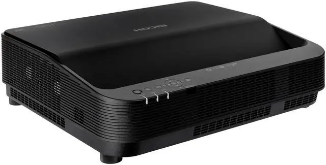 Alt view image 4 of 12 - Ricoh UHL3660 Ultra Short Throw Laser Projector (432684) - Black