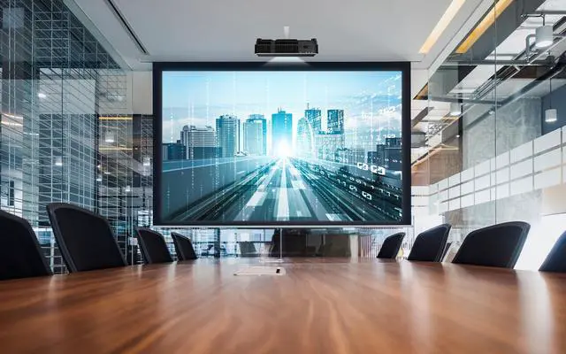 Alt view image 12 of 12 - Ricoh UHL3660 Ultra Short Throw Laser Projector (432684) - Black