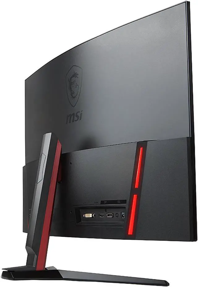 Alt view image 6 of 10 - MSI Optix AG32C 32" Red LED Non-Glare Super Narrow Bezel 1ms Response Full HD 1920 x 1080 165Hz Refresh Rate FreeSync Technology Curved Gaming Monitor