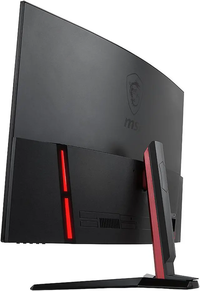 Alt view image 8 of 10 - MSI Optix AG32C 32" Red LED Non-Glare Super Narrow Bezel 1ms Response Full HD 1920 x 1080 165Hz Refresh Rate FreeSync Technology Curved Gaming Monitor