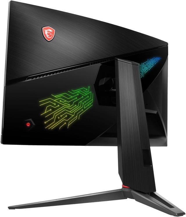 Alt view image 13 of 17 - MSI Optix MPG27CQ 27" Full HD RGB LED Non-Glare Super Narrow Bezel 1 ms 2560 x 1440 144Hz Refresh Rate Steel Series GameSense FreeSync Technology Curved Gaming Monitor