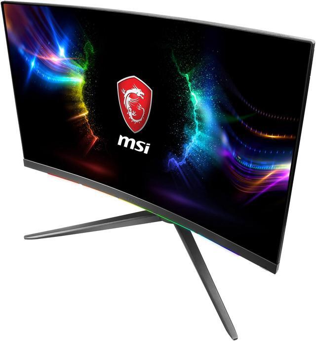 Alt view image 7 of 17 - MSI Optix MPG27CQ 27" Full HD RGB LED Non-Glare Super Narrow Bezel 1 ms 2560 x 1440 144Hz Refresh Rate Steel Series GameSense FreeSync Technology Curved Gaming Monitor
