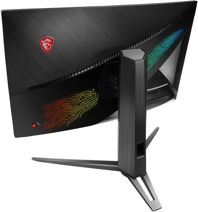 Alt view image 10 of 17 - MSI Optix MPG27CQ 27" Full HD RGB LED Non-Glare Super Narrow Bezel 1 ms 2560 x 1440 144Hz Refresh Rate Steel Series GameSense FreeSync Technology Curved Gaming Monitor