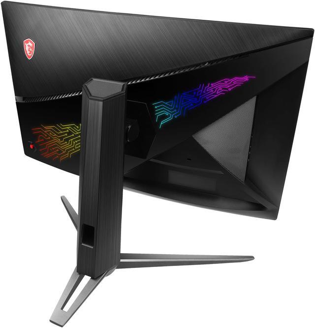 Alt view image 9 of 17 - MSI Optix MPG27CQ 27" Full HD RGB LED Non-Glare Super Narrow Bezel 1 ms 2560 x 1440 144Hz Refresh Rate Steel Series GameSense FreeSync Technology Curved Gaming Monitor