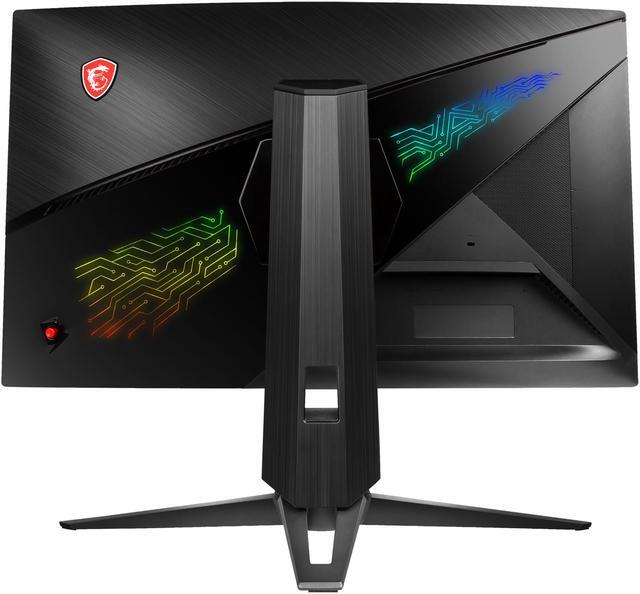Alt view image 12 of 17 - MSI Optix MPG27CQ 27" Full HD RGB LED Non-Glare Super Narrow Bezel 1 ms 2560 x 1440 144Hz Refresh Rate Steel Series GameSense FreeSync Technology Curved Gaming Monitor