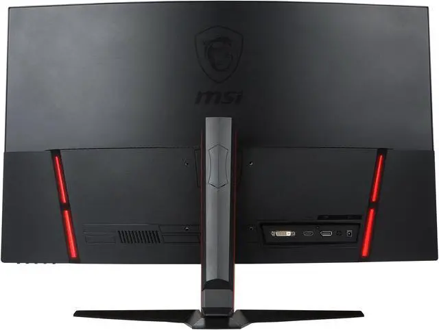 Alt view image 7 of 14 - MSI Optix AG32CQ Black / Red 31.5" 144Hz Curved 2K Gaming Monitor, 2560 x 1440, FreeSync, Widescreen LED Backlight, HDMI, and 250 cd/m2 3000:1