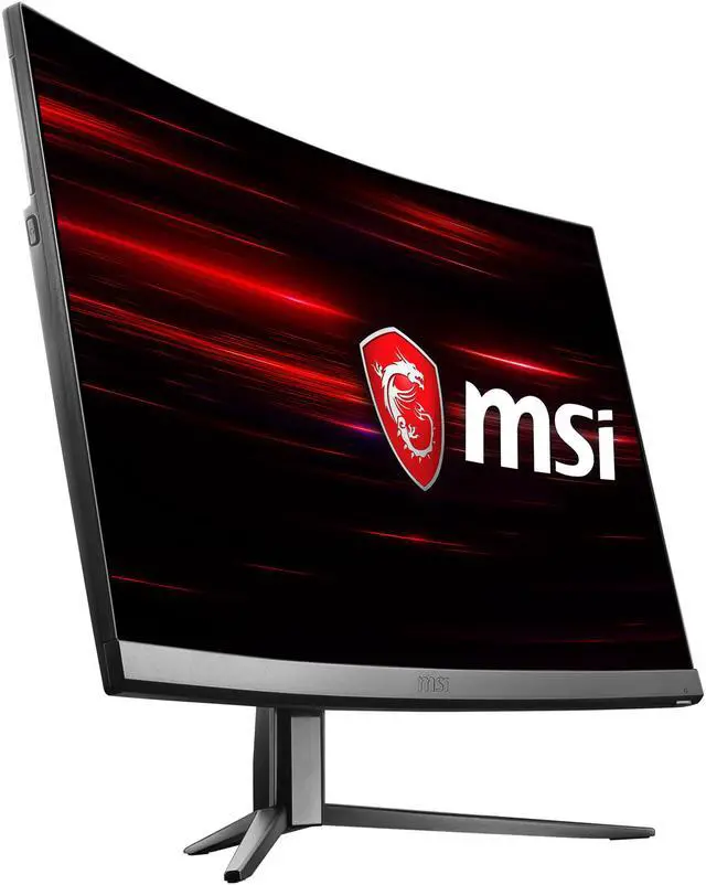 Alt view image 7 of 17 - MSI Optix MAG241C 24" (Actual size 23.6") Full HD 1920 x 1080 1ms (MPRT) 144Hz 2xHDMI DisplayPort USB 2.0 Hub AMD FreeSync Frameless Anti-Glare LED Backlit Curved Gaming Monitor