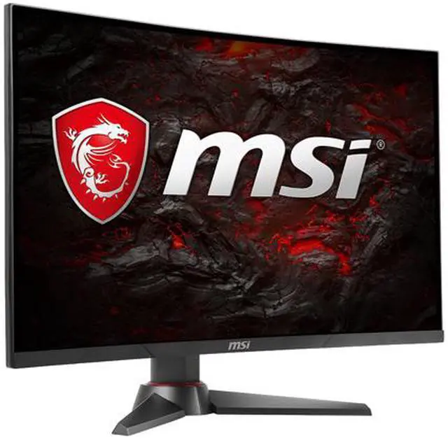 Alt view image 3 of 10 - MSI Optix MAG27CQ 27" 2560x1440 144Hz 1ms DisplayPort HDMI DVI Adaptive Sync Curved Gaming Monitor