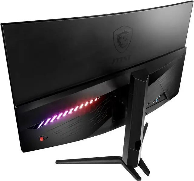 Alt view image 11 of 15 - MSI Optix MAG321CQR 32" WQHD Non-Glare Super Narrow Bezel 1ms 2560 x 1440 Resolution 144Hz Refresh Rate FreeSync Technology Height Adjustable Curved Monitor