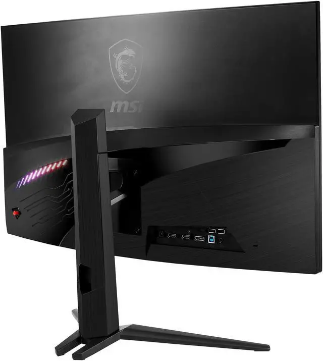 Alt view image 12 of 15 - MSI Optix MAG321CQR 32" WQHD Non-Glare Super Narrow Bezel 1ms 2560 x 1440 Resolution 144Hz Refresh Rate FreeSync Technology Height Adjustable Curved Monitor