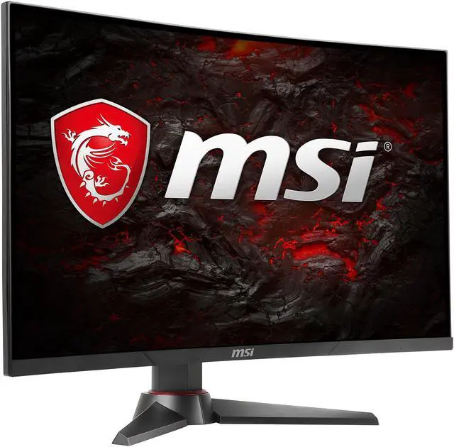 Alt view image 2 of 9 - MSI Optix MAG270VC 27" Full HD 1920 x 1080 1ms (MPRT) 144Hz DisplayPort HDMI DVI Anti-Flicker AMD FreeSync Anti-Glare Widescreen LED Backlight Curved Gaming Monitor