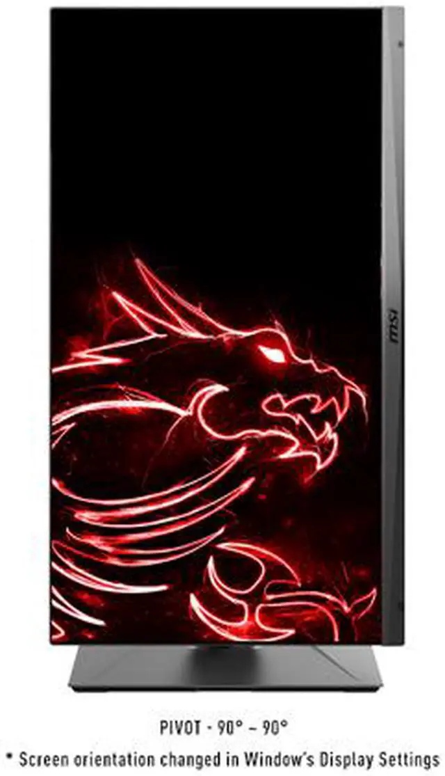 Alt view image 3 of 10 - MSI 27" 165 Hz VA FHD Gaming Monitor FreeSync (AMD Adaptive Sync) HDMI, DisplayPort Optix MAG272R