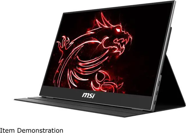Alt view image 9 of 18 - MSI Optix MAG161V 15.6" Full HD 1920 x 1080 60 Hz Mini HDMI, USB-C Portable Monitor