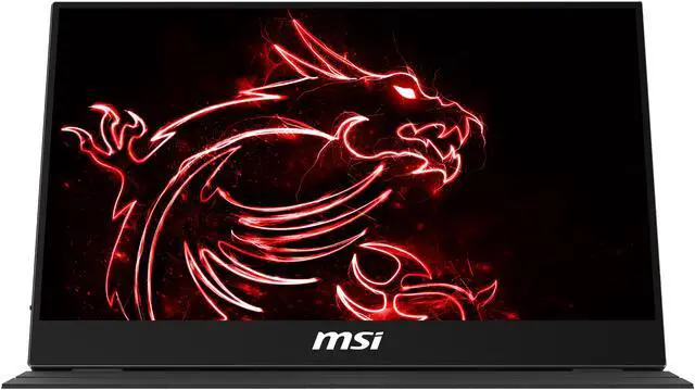Alt view image 8 of 18 - MSI Optix MAG161V 15.6" Full HD 1920 x 1080 60 Hz Mini HDMI, USB-C Portable Monitor