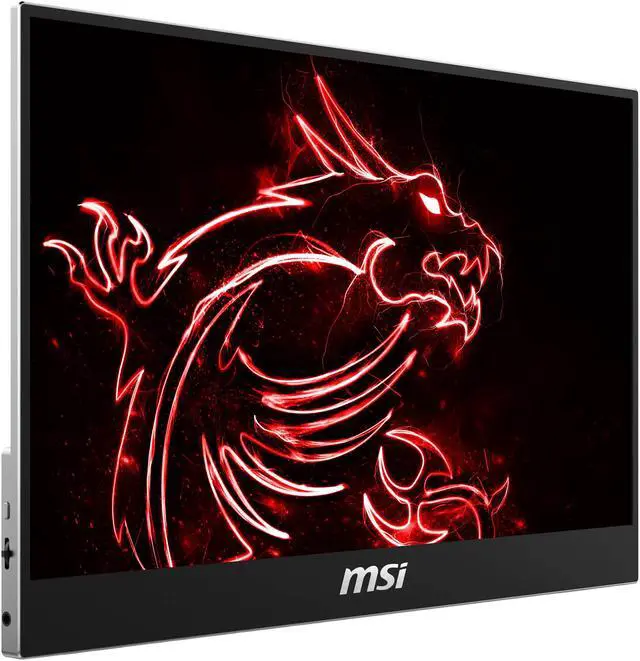 Alt view image 7 of 18 - MSI Optix MAG161V 15.6" Full HD 1920 x 1080 60 Hz Mini HDMI, USB-C Portable Monitor